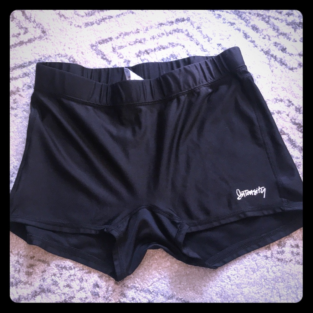 Black Intensity short shorts